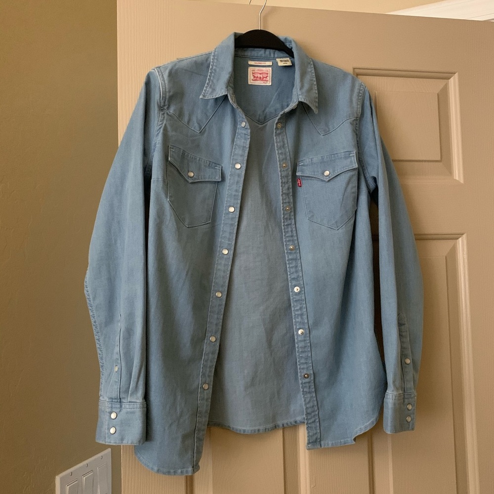 Levi’s Western Button Down - image 3